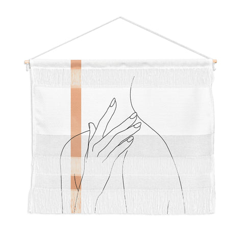 The Colour Study Illustration Danna Stripe Wall Hanging Landscape