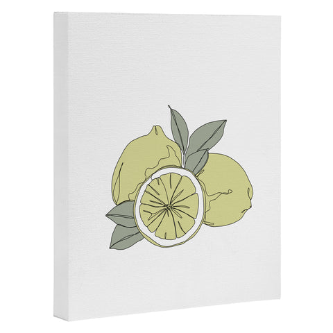 The Colour Study Lemons Artwork Art Canvas