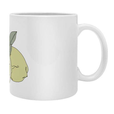 The Colour Study Lemons Artwork Coffee Mug