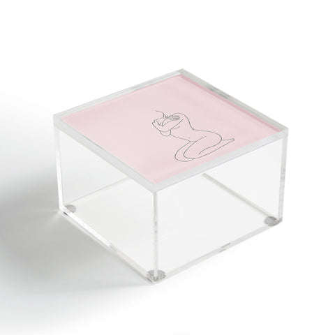 The Colour Study Life Drawing Blush Acrylic Box