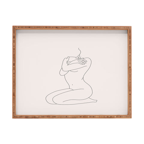 The Colour Study Life Drawing Figure Rectangular Tray