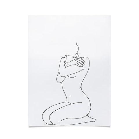 The Colour Study Life drawing illustration Poster