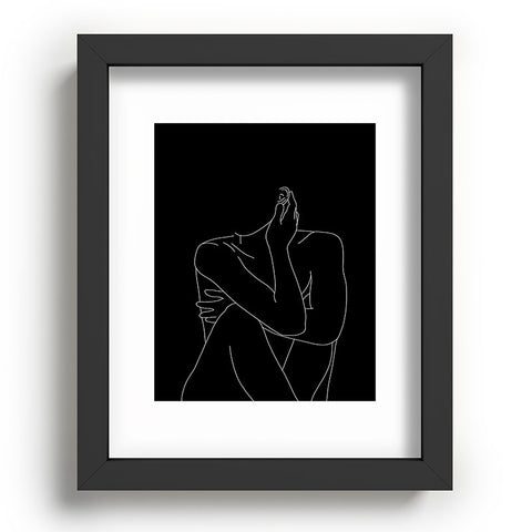 The Colour Study Nude figure illustration Celi Recessed Framing Rectangle