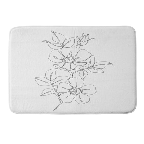 The Colour Study The Rose Memory Foam Bath Mat