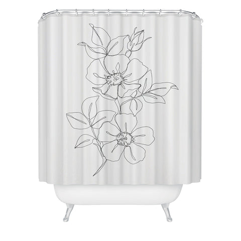 The Colour Study The Rose Shower Curtain