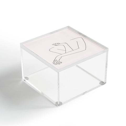 The Colour Study Womans crossed arms Acrylic Box
