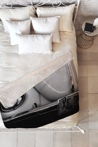 The Light Fantastic Beetle Fleece Throw Blanket