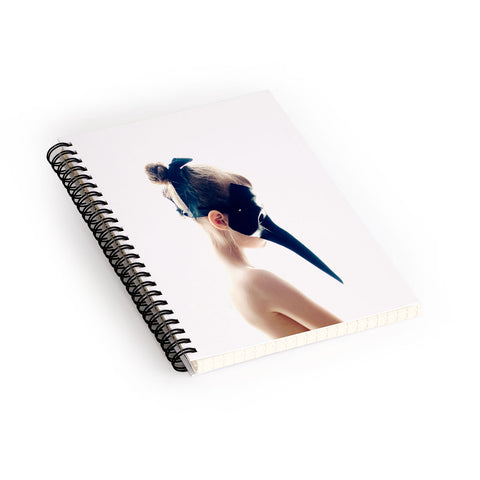 The Light Fantastic Bird Girl Spiral Notebook