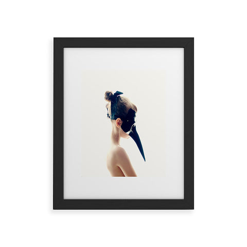 The Light Fantastic Bird Girl Framed Art Print