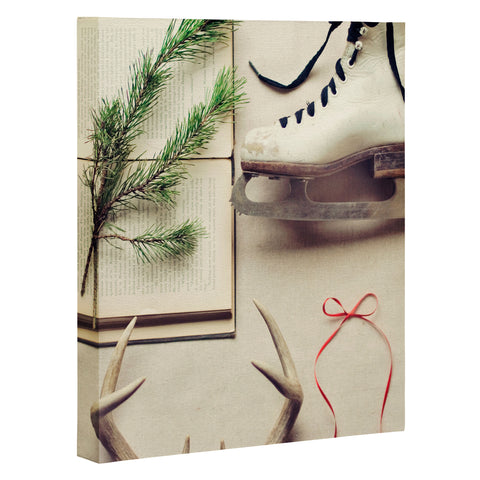 The Light Fantastic Christmas Card Art Canvas