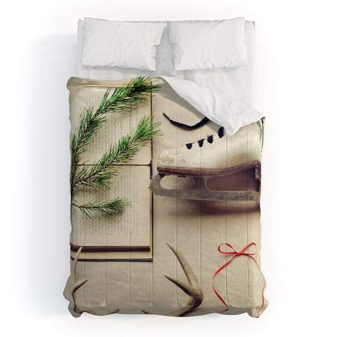 The Light Fantastic Christmas Card Comforter