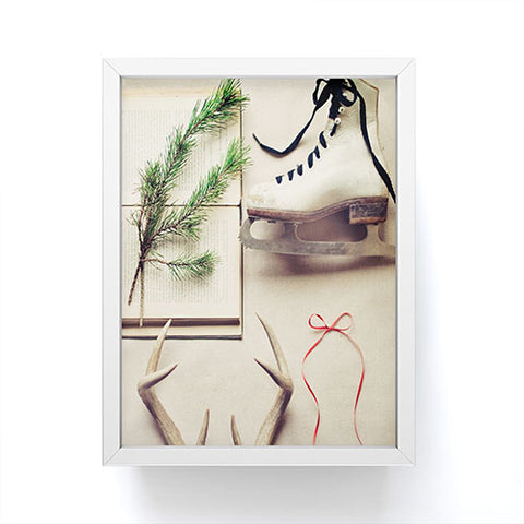 The Light Fantastic Christmas Card Framed Mini Art Print