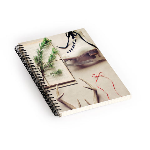 The Light Fantastic Christmas Card Spiral Notebook