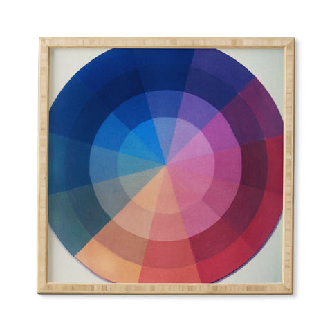 The Light Fantastic Color Wheel Framed Wall Art