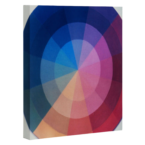 The Light Fantastic Color Wheel Art Canvas