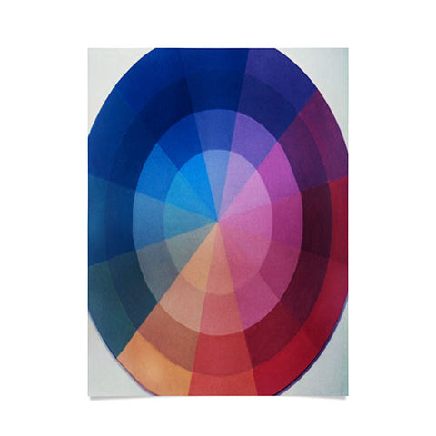 The Light Fantastic Color Wheel Poster