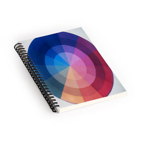 The Light Fantastic Color Wheel Spiral Notebook