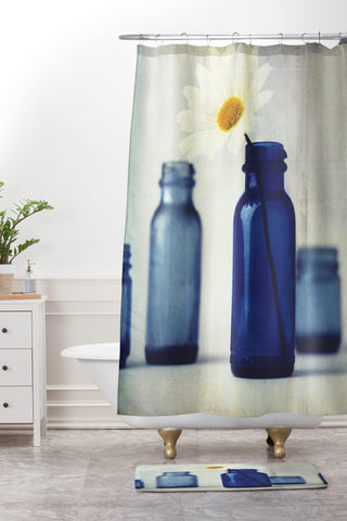 The Light Fantastic Dirty Window Shower Curtain And Mat