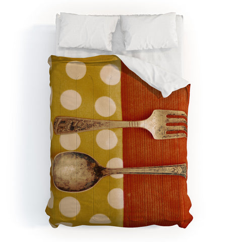 The Light Fantastic Fork And Spoon Comforter