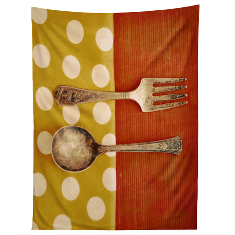 The Light Fantastic Fork And Spoon Tapestry