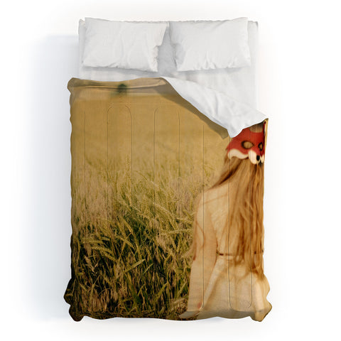 The Light Fantastic Fox Girl Comforter