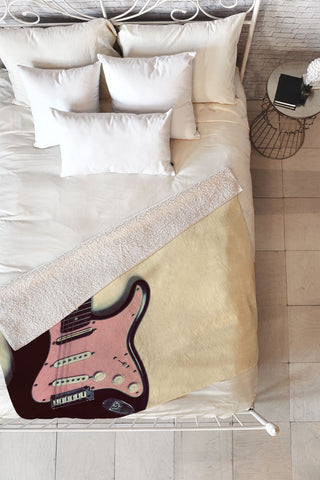 The Light Fantastic Hey Grrrl Fleece Throw Blanket