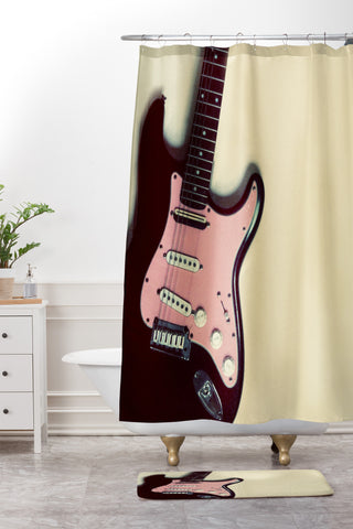 The Light Fantastic Hey Grrrl Shower Curtain And Mat