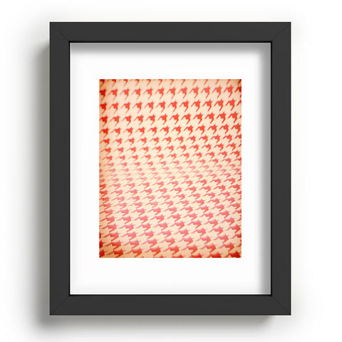 The Light Fantastic Houndstooth Polaroid Recessed Framing Rectangle