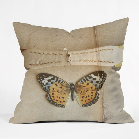 The Light Fantastic I Heart Vintage Outdoor Throw Pillow