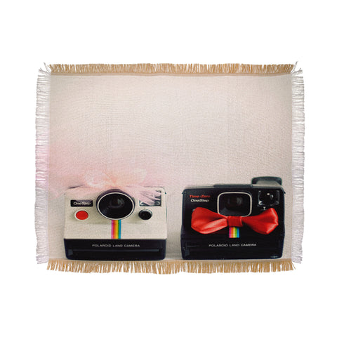 The Light Fantastic Just Married Throw Blanket