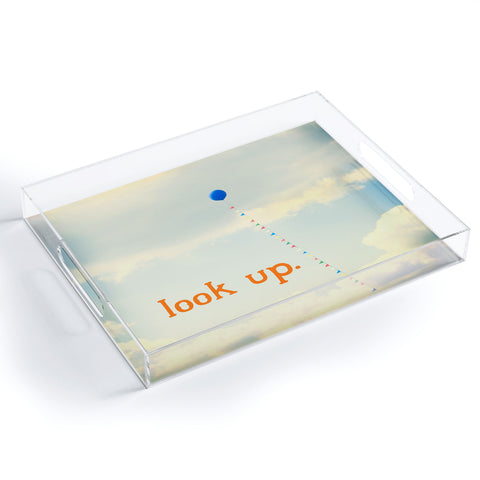 The Light Fantastic Look Up In Orange Acrylic Tray