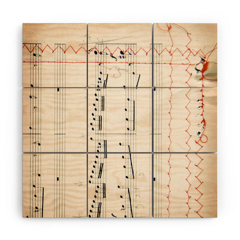 The Light Fantastic Lovely Music Wood Wall Mural