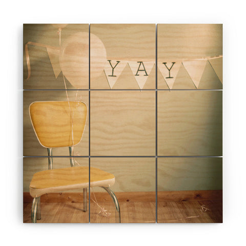 The Light Fantastic Modest Wood Wall Mural