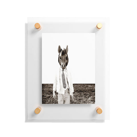 The Light Fantastic Portrait Of A Boy Floating Acrylic Print