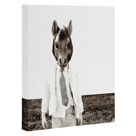 The Light Fantastic Portrait Of A Boy Art Canvas