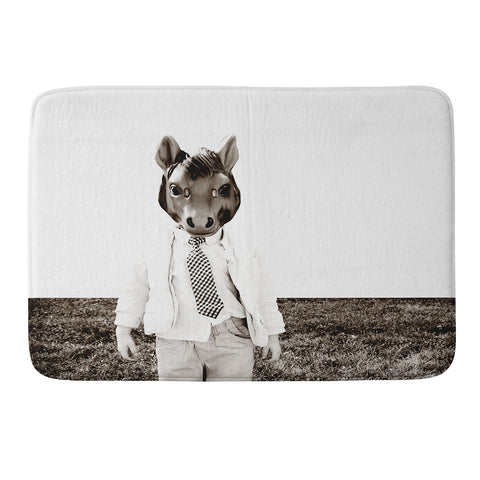 The Light Fantastic Portrait Of A Boy Memory Foam Bath Mat
