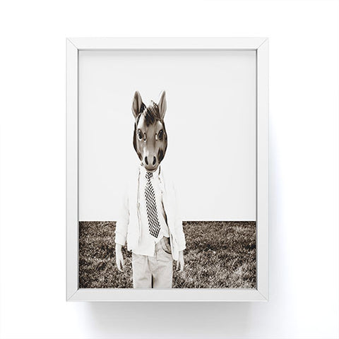 The Light Fantastic Portrait Of A Boy Framed Mini Art Print
