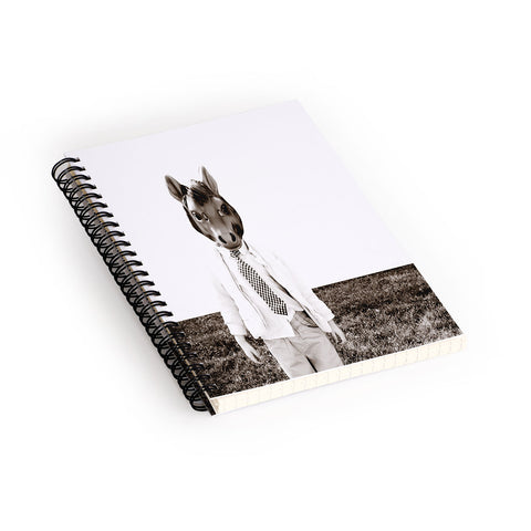 The Light Fantastic Portrait Of A Boy Spiral Notebook