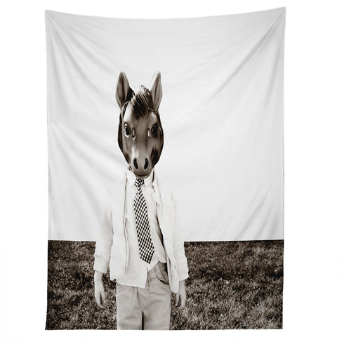 The Light Fantastic Portrait Of A Boy Tapestry