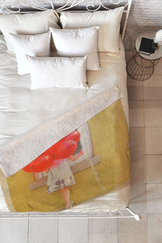 The Light Fantastic See Me Fleece Throw Blanket