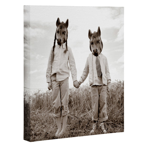 The Light Fantastic Sister And Brother Art Canvas