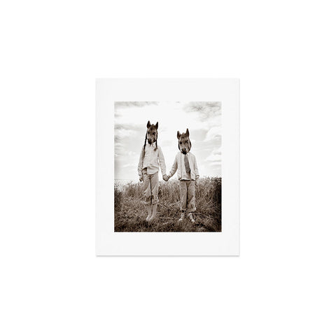 The Light Fantastic Sister And Brother Art Print