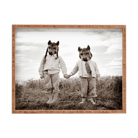 The Light Fantastic Sister And Brother Rectangular Tray