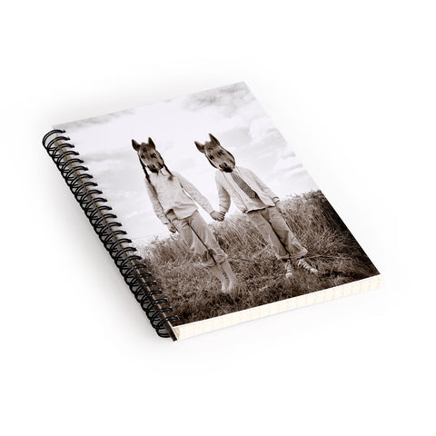 The Light Fantastic Sister And Brother Spiral Notebook