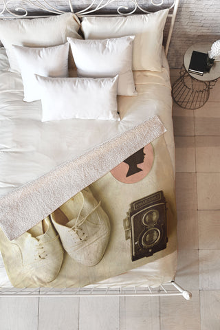 The Light Fantastic The Lady Fleece Throw Blanket