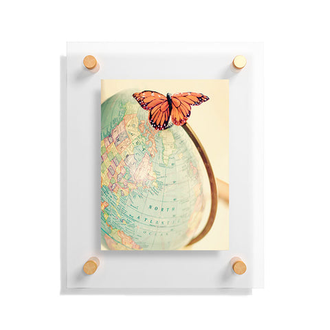 The Light Fantastic World Traveller Floating Acrylic Print