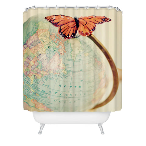 The Light Fantastic World Traveller Shower Curtain