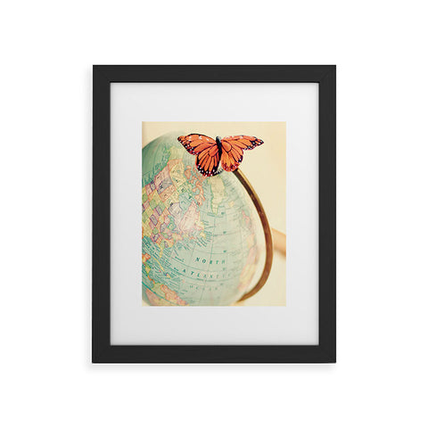 The Light Fantastic World Traveller Framed Art Print