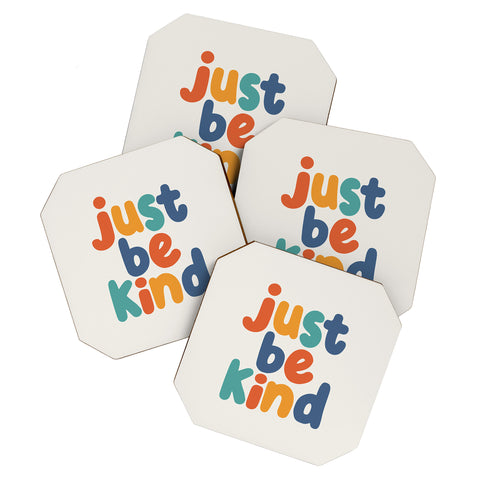The Motivated Type Just Be Kind I Coaster Set