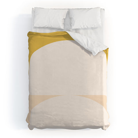 The Old Art Studio Abstract Geometric 01 Duvet Cover